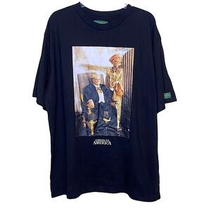 Coming To America x Shoe Palace Black T-shirt Tee Men’s Y2k Size 2XL